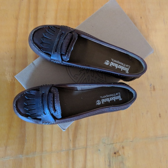 Timberland leather earthkeeper caska kiltie loafer - Picture 5 of 6